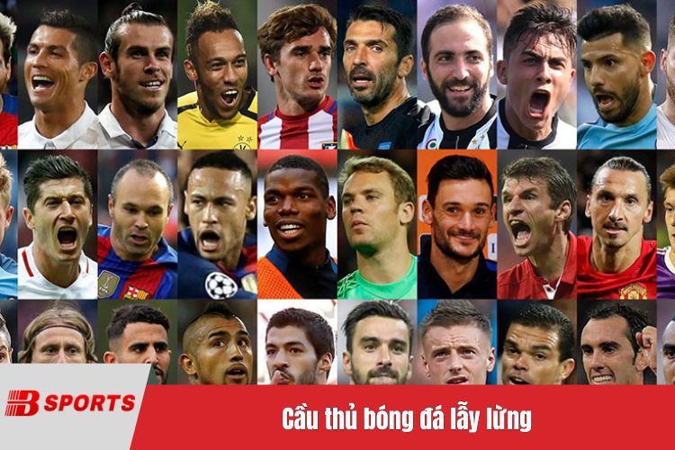 Cầu thủ bóng đá lẫy lừng